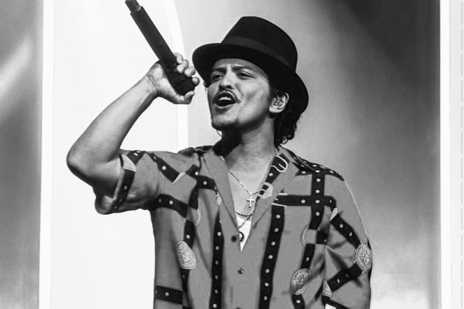 Portrait of Bruno Mars