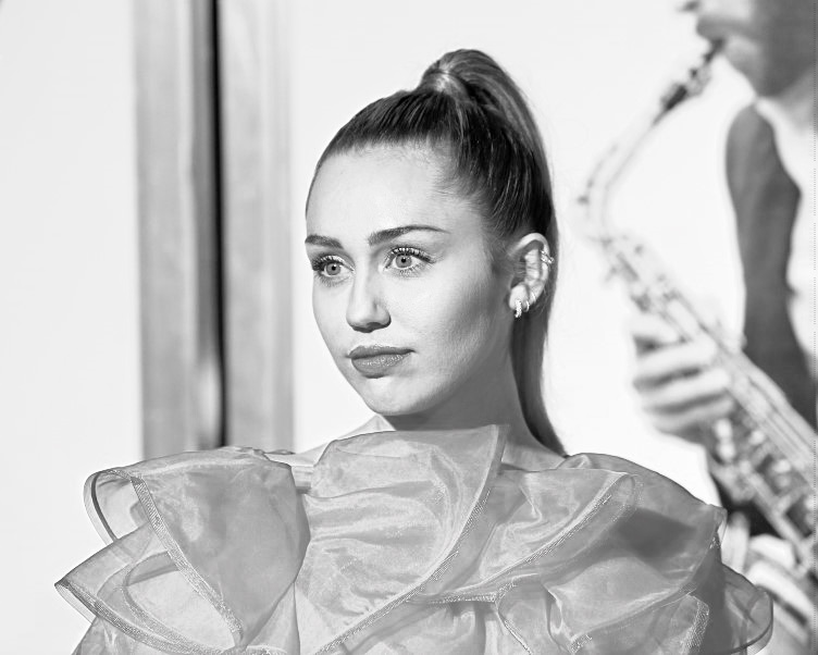 Portrait of Miley Cyrus