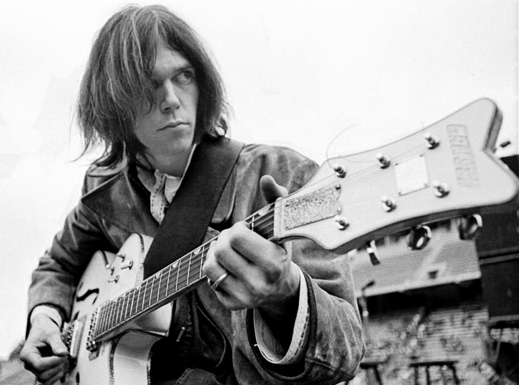 Portrait of Neil Young
